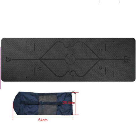 Non-Slip Fitness Yoga Mat – Cushioned, Durable & Lightweight for All Workouts