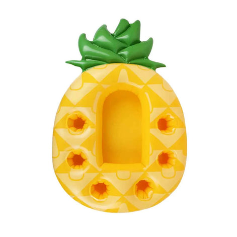 Inflatable Pineapple Pool Drink Holder – Floating Snack & Beverage Tray for Pool Parties & Beach Fun