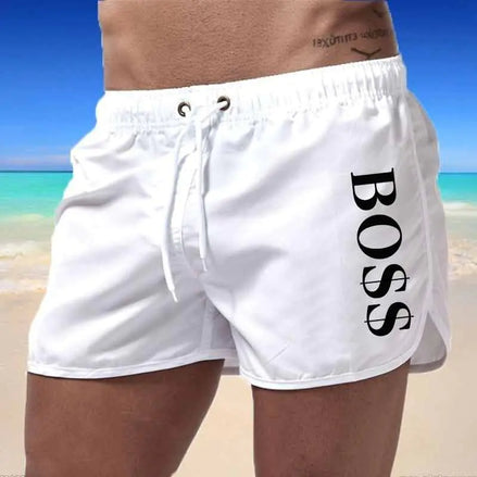 Men’s Multi-Color Beach Shorts – Stylish Polyester Swimwear