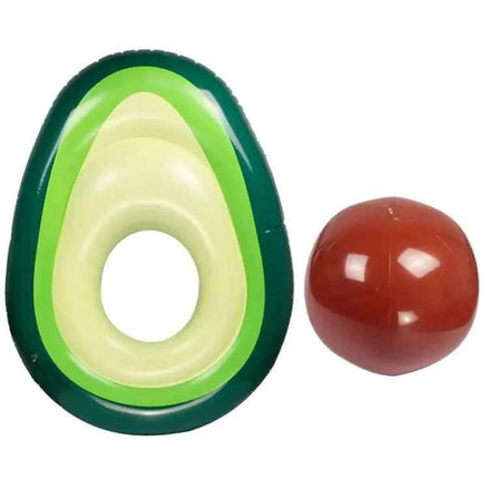 Inflatable Avocado Pool Float – Fun Pool Lounger for Kids & Adults, Durable PVC, Summer Beach Accessory