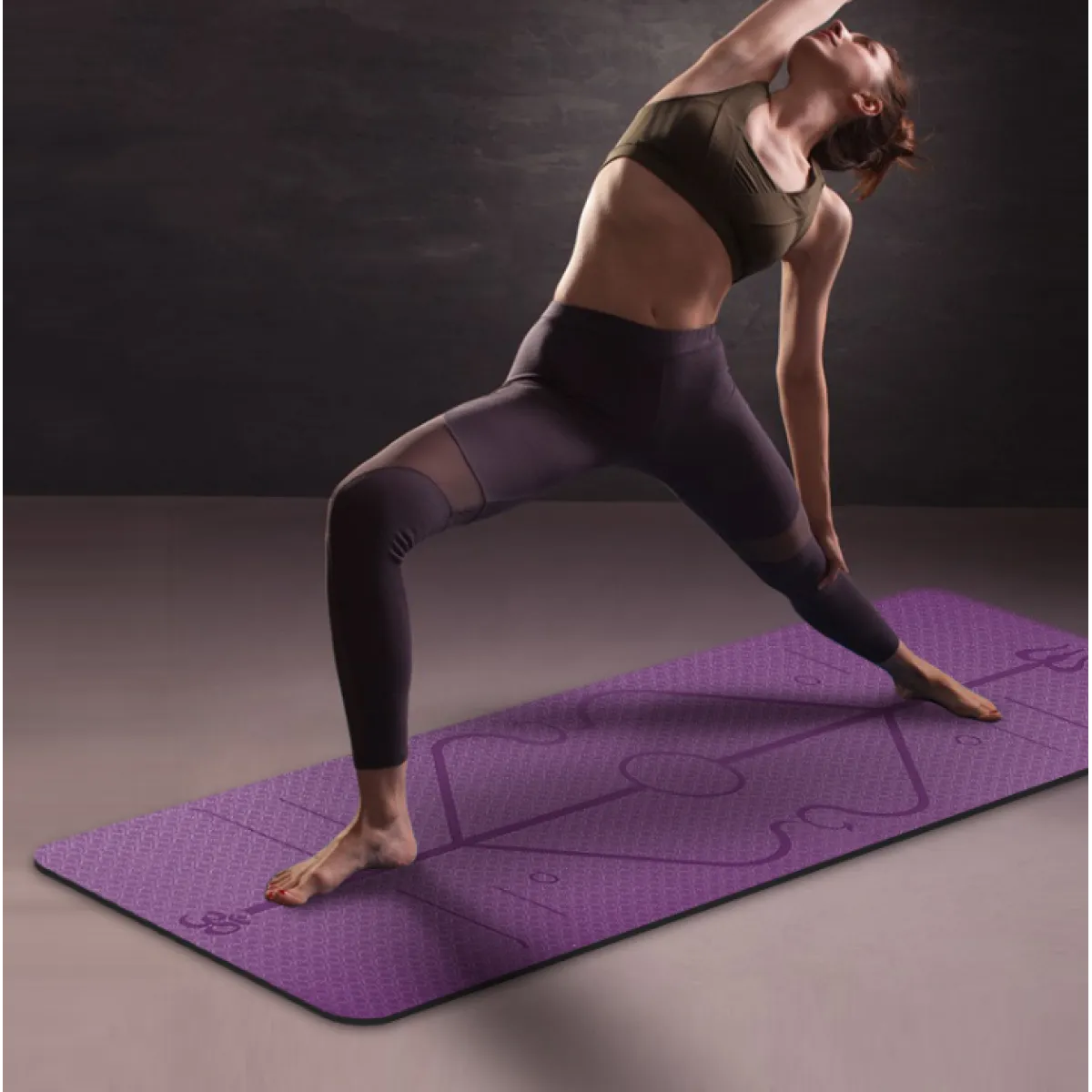 Non-Slip Fitness Yoga Mat – Cushioned, Durable & Lightweight for All Workouts