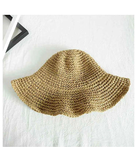 Versatile Foldable Straw Sun Hat for Women | Summer Beach UV Protection Hat