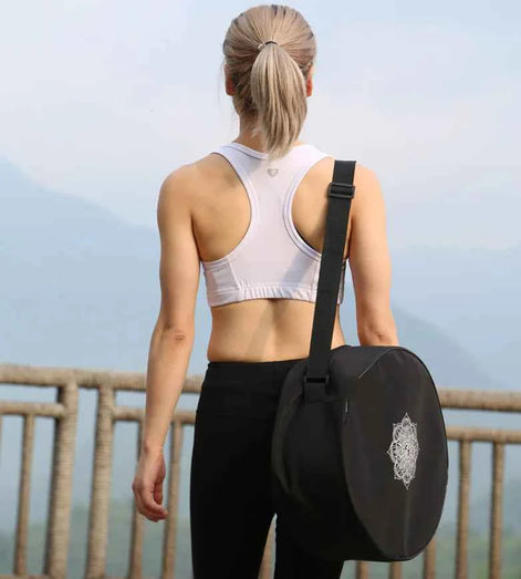 Yoga Wheel Storage Bag – Lightweight Shoulder Gym Backpack