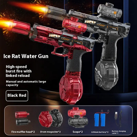 ❄️ Ice Rat Electric Water Gun – High-Speed Automatic Blaster