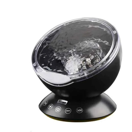 Ocean and Star Projector Lamp – LED Wave Light with Remote Control | Relaxing Night Light for Bedroom, Meditation & Home Decor