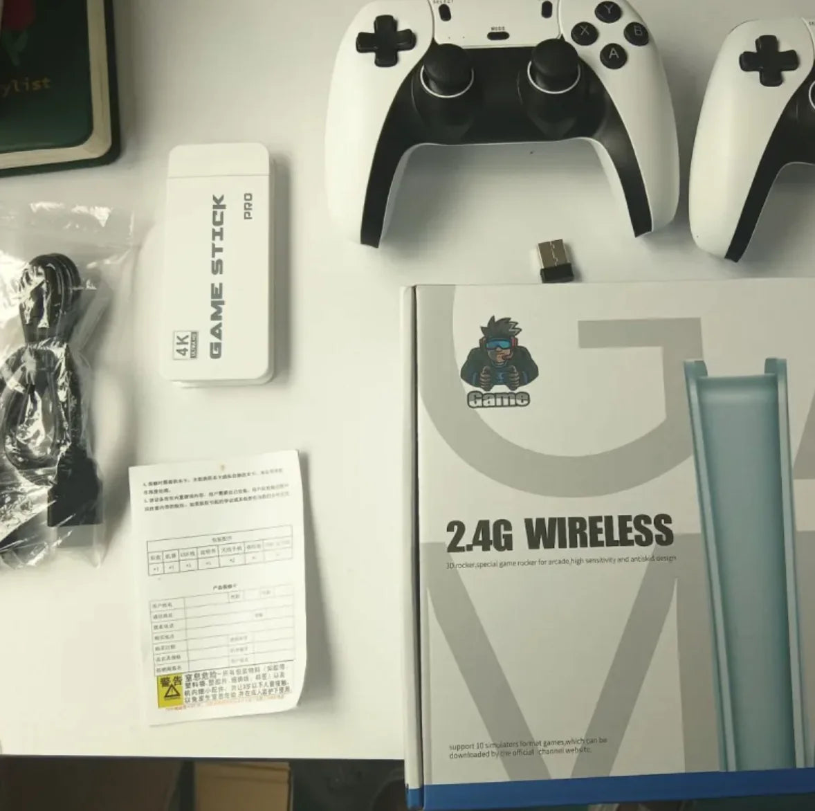 🎮 M15 Wireless TV Game Console – 10,000+ Retro Games, Dual Wireless Controllers & HDMI Plug & Play