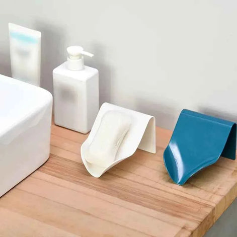 Multifunctional Soap Box Hanger Organizer – Wall-Mounted Bathroom Accessory