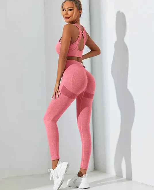 Women’s High-Waist Yoga Pants – Hip Lift, Tummy Control & Stretch